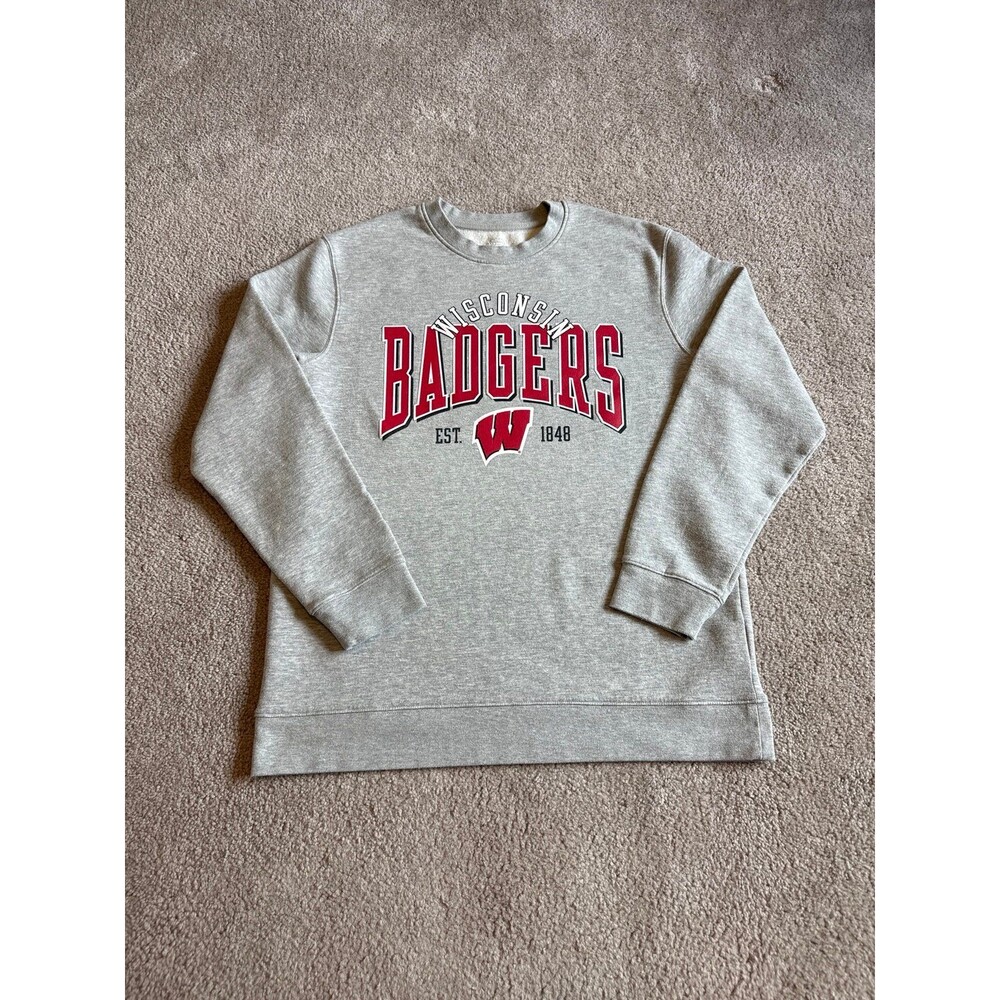 Wisconsin Badgers Fanatics Men’s Crewneck Sweatshirt Size XL